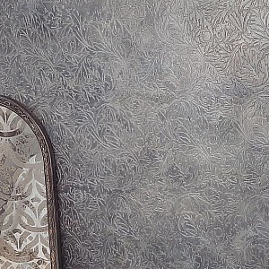 Трафарет - Геральдические листья - Фотография интерьере 8