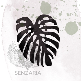 Трафарет - Монстера