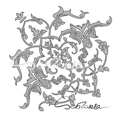 Трафарет - Калипсо угловой