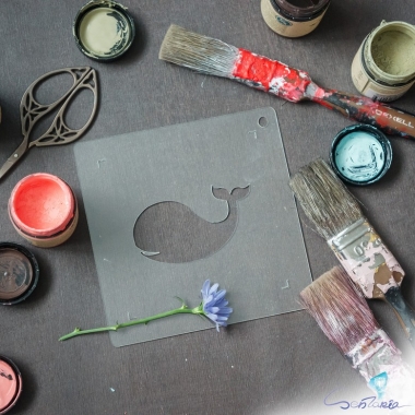 Трафарет - Кит